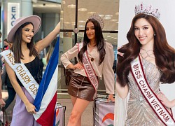 International Miss Universe &#39;landed&#39; to Vietnam to compete for the Miss Charm crown with Thanh Thanh Huyen