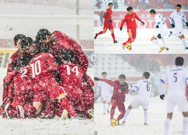 Đội trưởng U23 Việt Nam đăng ảnh kỷ niệm 5 năm Thường Châu tuyết trắng