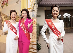 Miss Thanh Nga shines with the contestants of Mrs Universe 2023