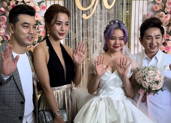 Dàn sao Việt dự đám cưới Bằng Cường và vợ kém 12 tuổi