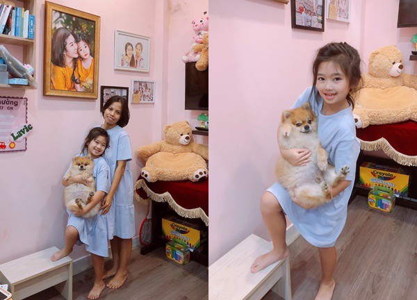 Không gian phòng ngủ của con gái Mai Phương ngập kỷ niệm bên mẹ