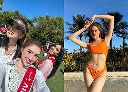 Thanh Thanh Huyen excelled in the top 7 of Miss Charm 2023, shocked the &quot;beg for heaven&quot; Ngoc Chau?