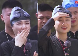 Nha Phuong is disappointing when she is constantly reminded for her carefree yawning and sun protection at Sao Entering the Army 2023