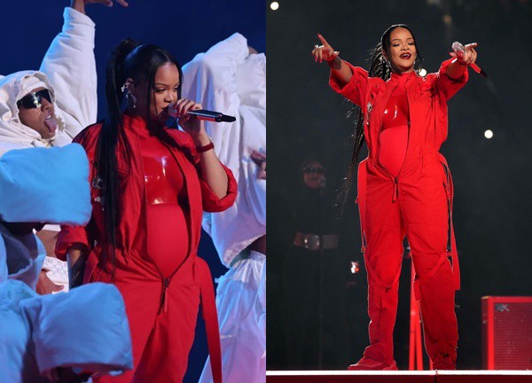 Rihanna đánh sập Twitter sau màn khoe bụng bầu trên sân khấu Super Bowl 2023