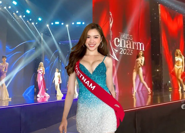 Thanh Thanh Huyền catwalk như "đi chợ", Miss Charm bán kết bị chê "phèn" thua giải ao làng?