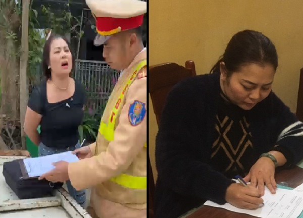 Khởi tố vụ mẹ chồng "giải cứu" con dâu, vò nát biên bản, lăng mạ CSGT