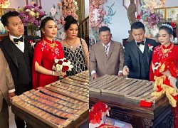 The &quot;heaviest&quot; wedding in Vietnam: The two sides compete to pour money for their children, dowry up to 200 billion VND