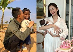 Quang Linh Vlog được khen đủ tiêu chuẩn làm người cha tốt, Thùy Tiên lộ ảnh bế con, bị fan giục cưới