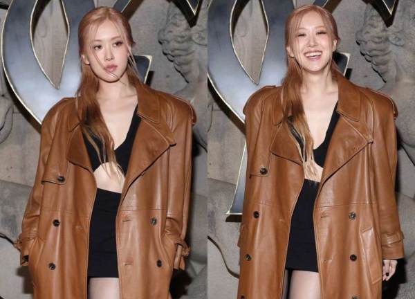 Rosé diện trang phục "nửa kín nửa hở" tại Paris Fashion Week 2023