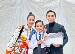 Con trai Khánh Thi - Phan Hiển đoạt huy chương Vàng dancesport quốc tế