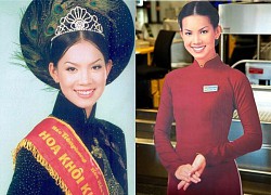 Hoang Oanh: The runner-up of HHVN used to be the face of the national airline, her private life is very private