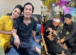 Ngoc Huyen responded to rumors of pretending to faint, acting deeply at Vu Linh&#39;s funeral