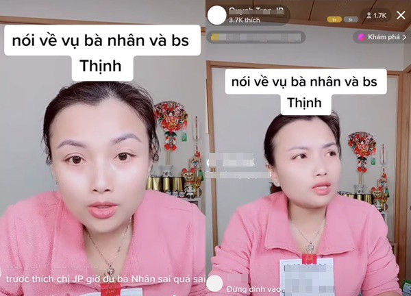 Quỳnh Trần JP tuyên bố bác sĩ Thịnh sai, khẳng định không bênh bà Nhân Vlog, hé lộ 1 bí mật đằng sau