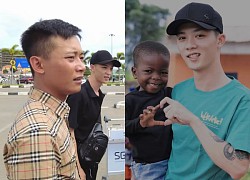 New member of Team Africa caused &quot;shock&quot; when he arrived in Angola, Quang Linh Vlog &quot;worried about fever&quot; 1 thing