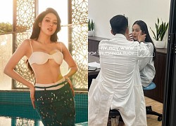 Miss Thanh Thuy leaked a series of photos of plastic surgery: Beating and rebuilding from face to round?