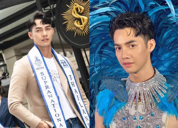 Chin Yunbok was bored of being the manager of Miss International, decided to take the ticket to represent Thailand in the Nam Vuong contest