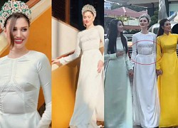 Đương kim Miss Grand International vừa đến VN đã bị hại đau, Quỳnh Châu, Thiên Ân "dìm" chìm nghỉm