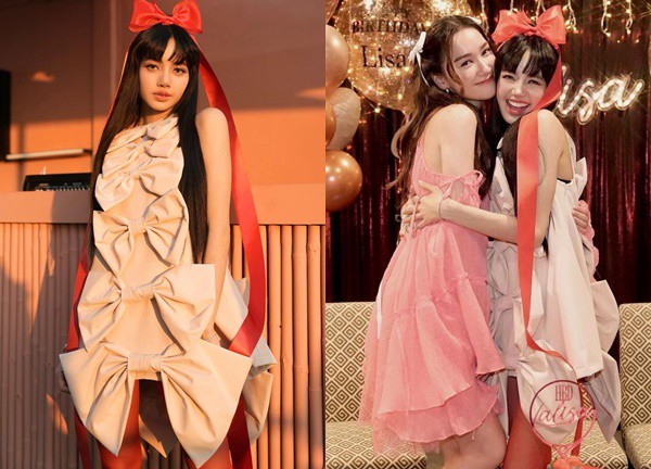 Lisa như "búp bê sống" trong bữa tiệc sinh nhật tại quê nhà, đọ sắc cực gắt với "đệ nhất mỹ nhân Thái Lan"
