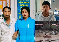 The plight of a young couple with 3 children in critical condition in a garage explosion in Nghe An