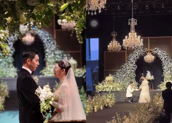 Đám cưới Lee Seung Gi - Lee Da In hoá concert: Chú rể quỳ hát tặng cô dâu, Lee Hong Ki gây sốt với nhạc phim The Heirs