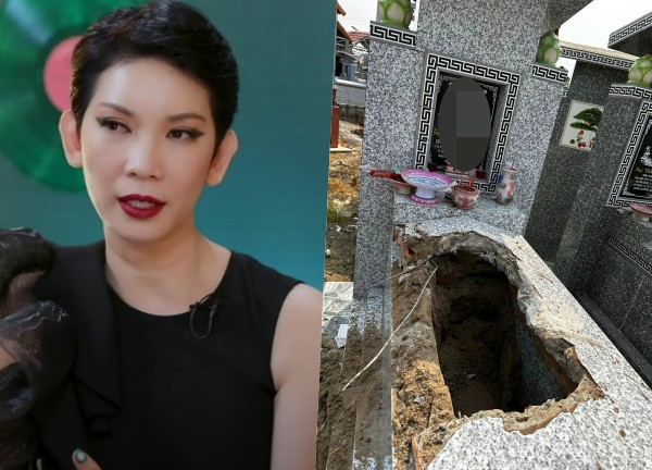 Xuân Lan bị tố làm giả di chúc, ăn chặn tiền phúng điếu, giận run người khi mộ ĐD Vũ Minh bị đào phá