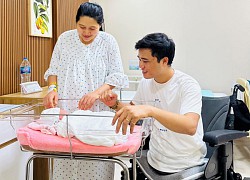 &quot;The boy without legs&quot; To Dinh Khanh welcomes his first daughter, the appearance of the little princess is curious!