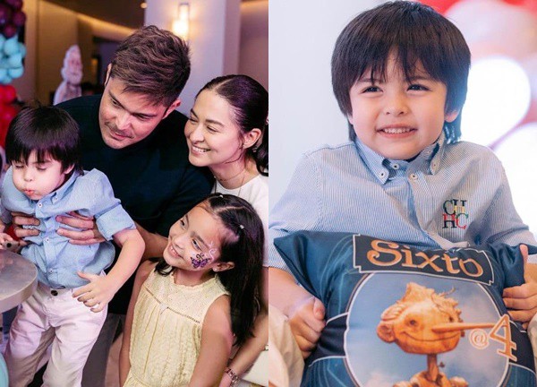 Quý tử Marian Rivera đón sinh nhật 4 tuổi, rõ nét "soái ca mầm non"