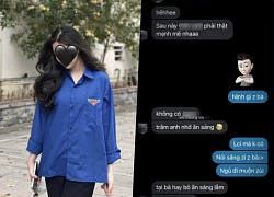 Revealing a message from a 2k7 female student at Vinh University telling her best friend to stay strong, eat enough before looking for death