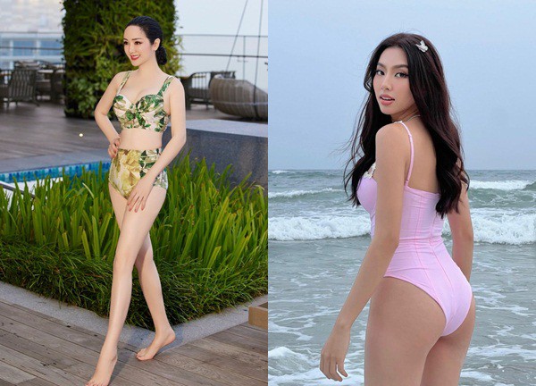 Thùy Tiên, Tiểu Vy tung ảnh 'nóng' khiến dân tình phát sốt
