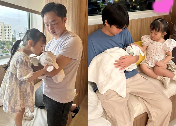Cường Đô La hé lộ giới tính con mới sinh, hạnh phúc khi các con 'y khuôn bố'