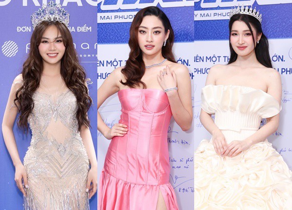 Thảm đỏ Hoa hậu Thế giới Việt Nam: Mai Phương - Phương Nhi cùng dàn hậu đọ sắc nét căng, 59 thí sinh lần đầu lộ diện
