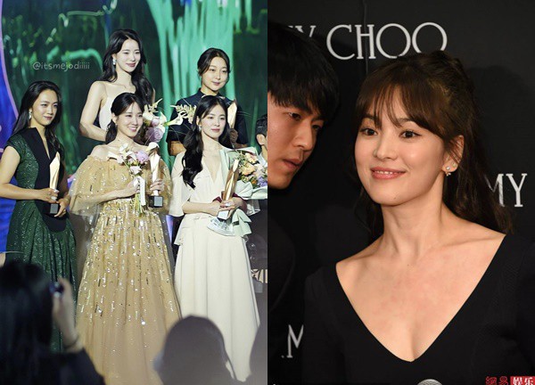 Song Hye Kyo khiến 1 nam thần đỏ mặt, đến cả mỹ nhân Hàn kém 11 tuổi cũng sợ hãi khi đứng cạnh!