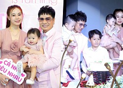 Luong Gia Huy shows off 3 good children with a beautiful wife 18 years younger, revealing plans to have a 4th baby