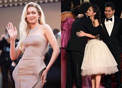 Cannes Film Festival Day 7: Gigi Hadid&#39;s charm &quot;overwhelms&quot; Jennie, hugging photos on the red carpet are extremely hot?