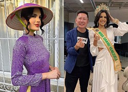 Miss Grand Venezuela 2023 "thả thính" Việt Nam với áo dài nón lá, Mr. Nawat vẫn bị quốc tế tẩy chay?