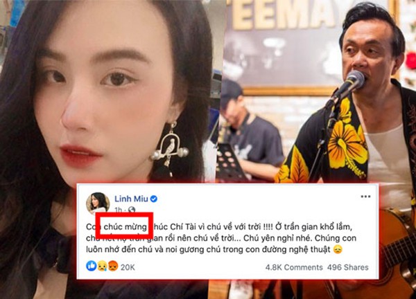 Linh Miu bị đào lại phát ngôn thô, 'chúc mừng cố NS Chí Tài về trời' giữa bão drama clip nhạy cảm