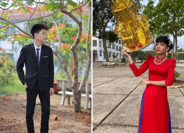 Nâng bàn ghế, chén đũa bằng đầu, nam sinh đem lòng yêu múa bóng rỗi