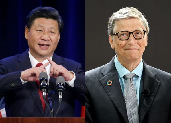 Chủ tịch Trung Quốc gặp mặt "người bạn cũ" Bill Gates