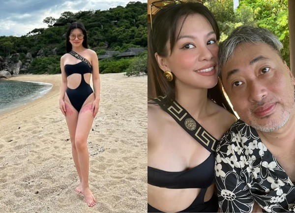 Director Nguyen Quang Dung's 11-year-old girlfriend shows off her hot beauty and "eye-catching" curves