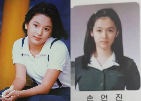 Song Hye Kyo, Son Ye Jin revealed high school photos: "1 nine 1 ten" beauty but far behind Kim Tae Hee?