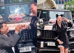 Mai Kim Lien showed off that Hai Vot gave her a super car of tens of billions, smiling because of this one act of her husband