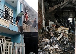 Heart-stopping moment people broke the "tiger cage" to save 3 people trapped in a fire in Ho Chi Minh City