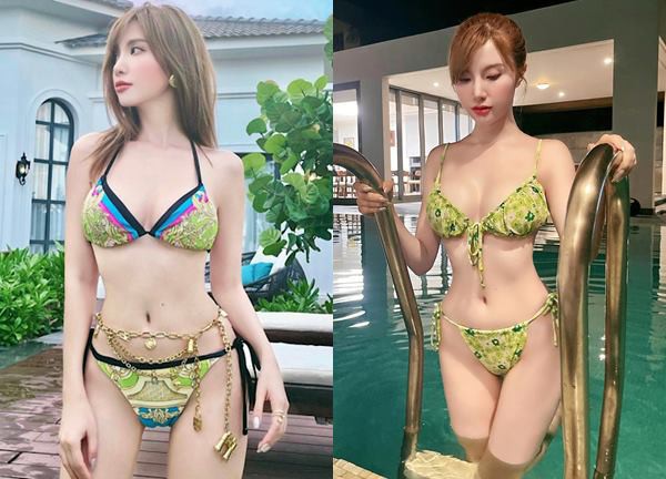 Tuyển tập đồ bơi từ kiểu dáng nhỏ đến cắt xẻ "bắt mắt" của học trò Tuấn Hưng