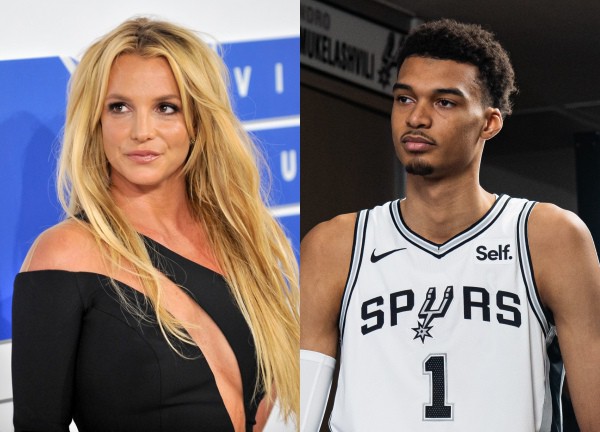 Britney Spears bị "tát" vào mặt, gây hiềm khích với sao bóng rổ Victor Wembanyama