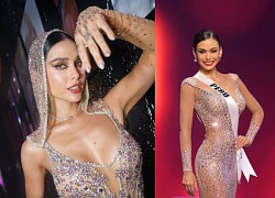 Á hậu Miss Universe 2020 ăn mặc phản cảm, trình diễn "ố dề", fan lắc đầu "ngao ngán"