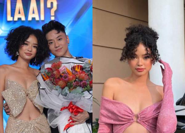 The female lead who is who caused a riot at Rap Viet, the relationship with the best product was awarded flowers, causing regret