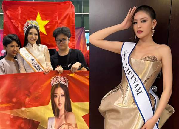 Thanh Ngân về nước sau khi "giật crown" Miss Supranational 2023: Khi đi bị hất hủi, khi về rợp fan