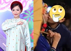 Bich Phuong revealed a photo of a male singer locking lips, a series of details that were suspected to be dating were revealed