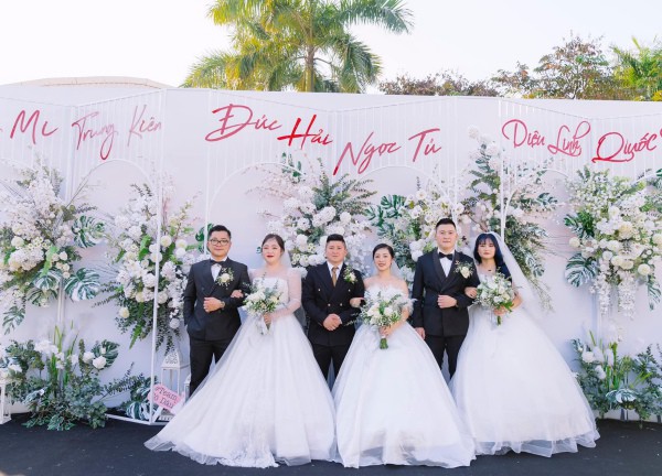 Độc đáo - 3 anh em cưới chung một ngày, chuyện gì đây?