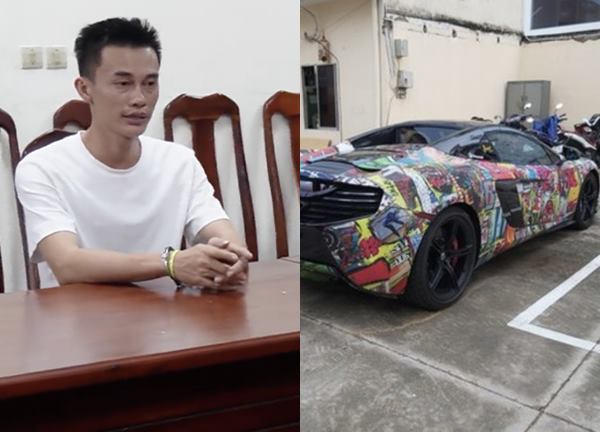 Siêu xe McLaren bị Khanh "Super" cầm cố như thế nào?